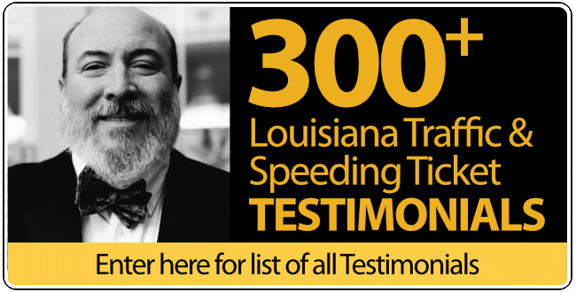 300+ testimonials for Paul Massa, Lafayette Parish Traffic and Speeding Ticket lawyer graphic